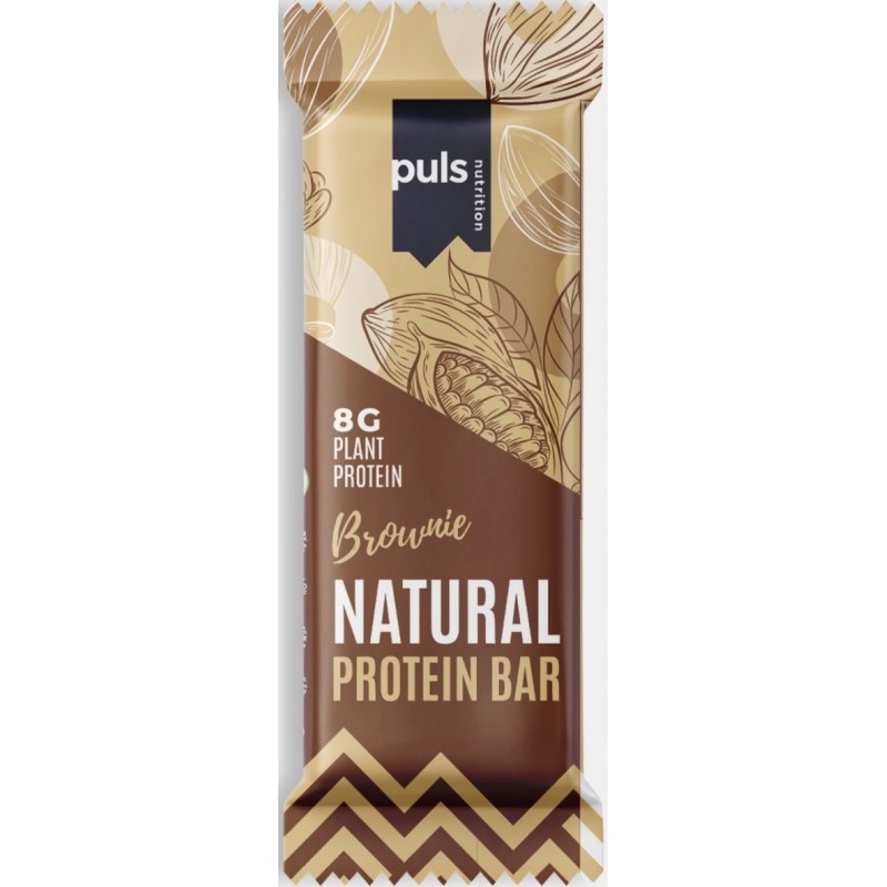 Puls Nutrition Natural Protein Bar 40 g - brownie foto